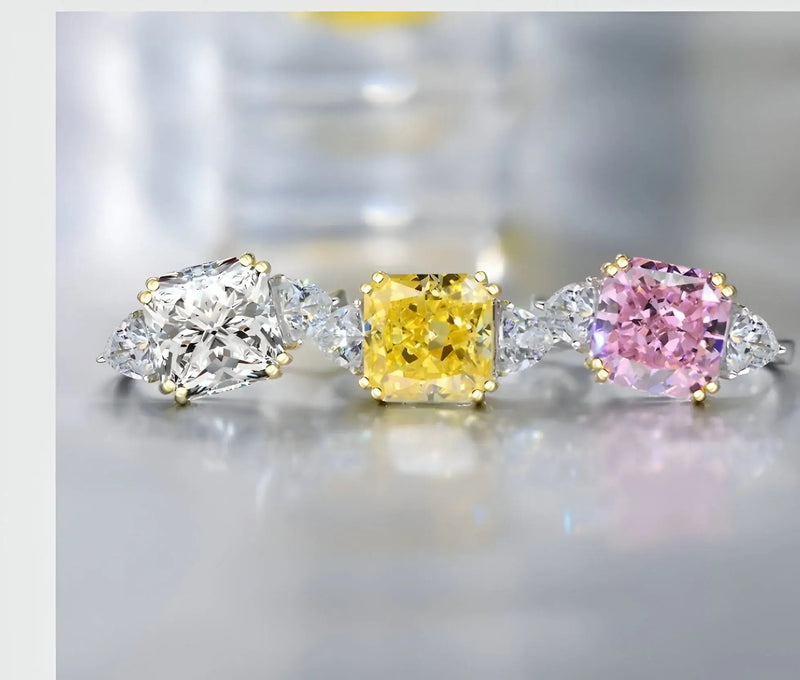 Authentic 750YG Diamond Ring #246-000-334-2732 | eBay
